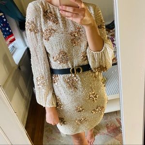 Badgley mischka dress size 0